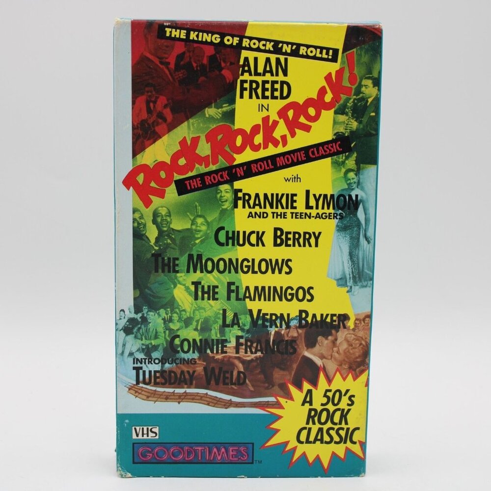 Rock Rock Rock Alan Freed VHS Goodtimes Home Video 1957 Movie